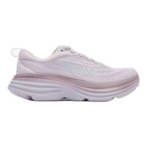 Hoka Bondi 8 Lilac / Elderberry Running Shoe - women's 8 - excellent condition!